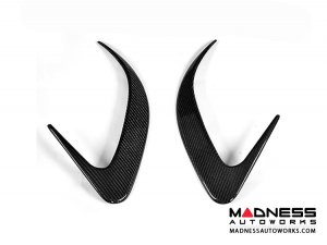 Mercedes-Benz CLS-Class W218 AMG Rear Bumper Fins - Carbon Fiber
